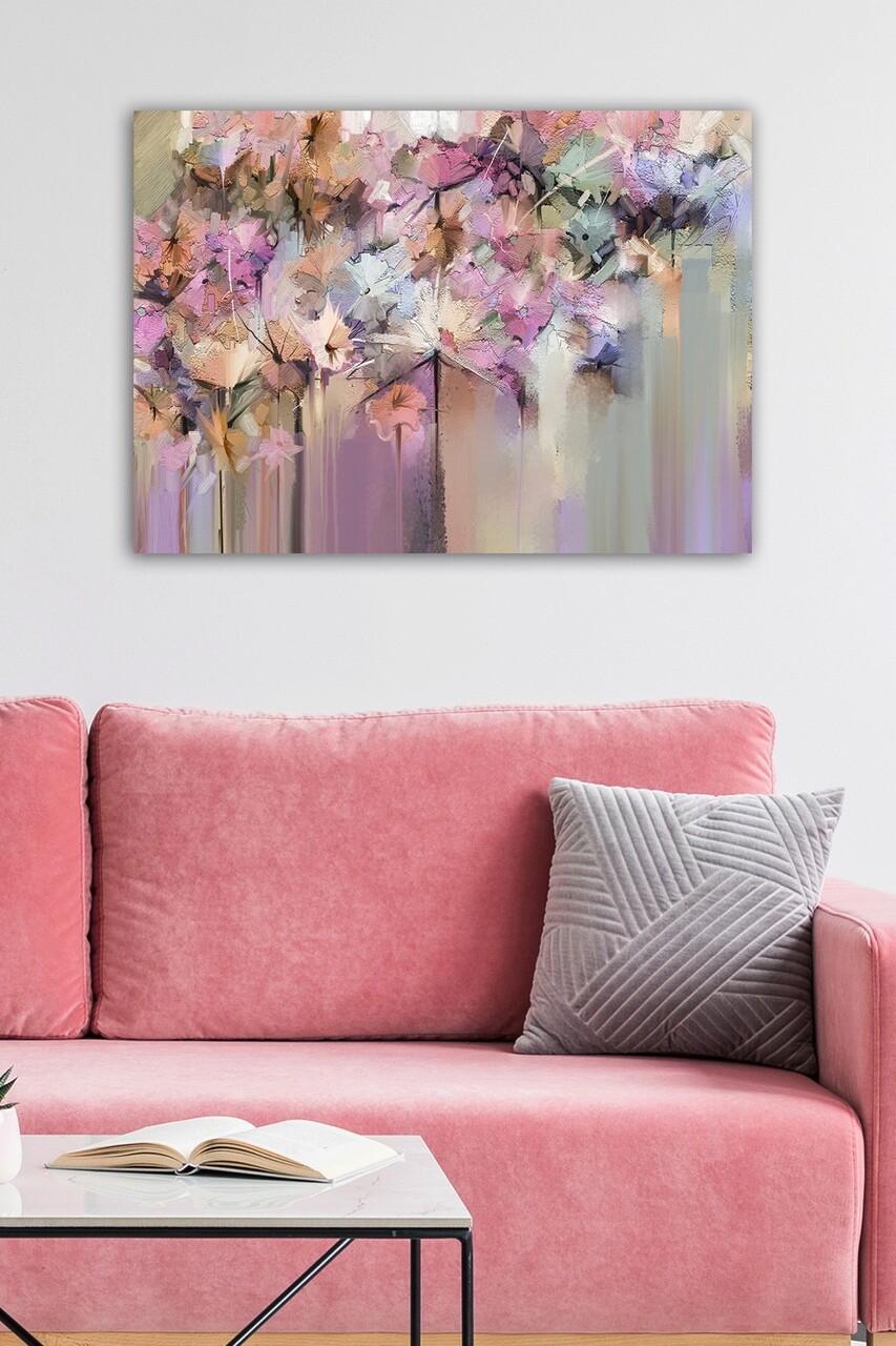 Tablou decorativ, 1324599569-5070, Cadru: 100% LEMN (grosime: 3 cm), Multicolor - imagine 6